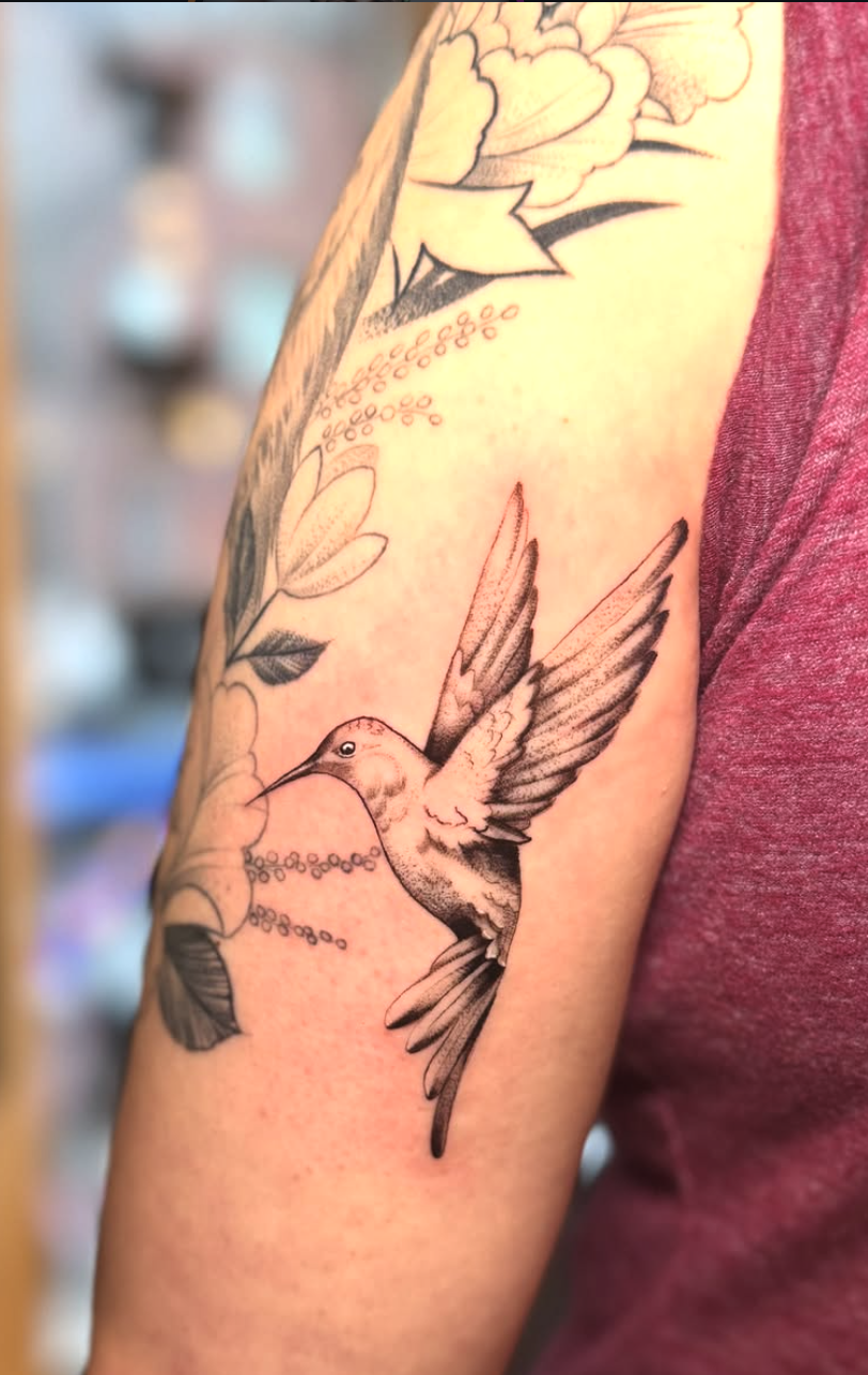 Hummingbird piece